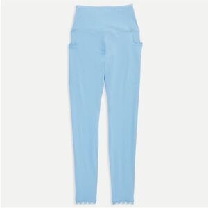 Renwick Scallop Leggings Light Blue Women’s Bottoms Large